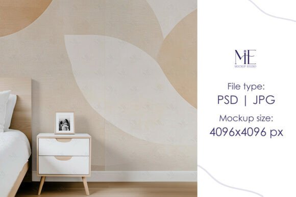 Download Wallpaper Mockup, Wall Mural Mockup PSD - Premium Resources