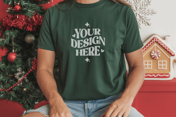 Download Bella Canvas 3001 Christmas Mockup 4 - Premium Resources