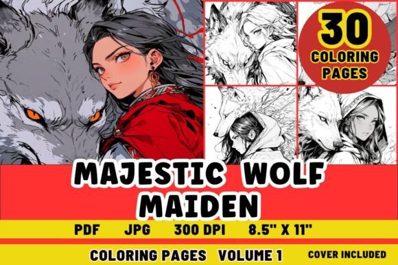Download Majestic Wolf Maidens Vol 1 - Majestic wolf Collection